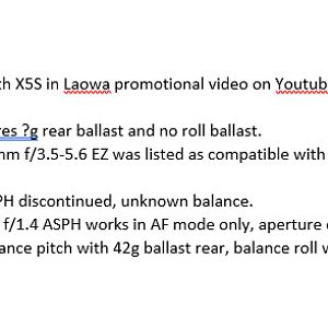 X5S-Lens-Notes